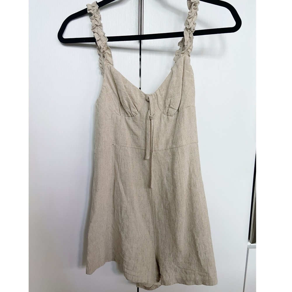 beige romper